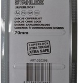 Stahlex Discussloten 70mm mit cijfercombinatie