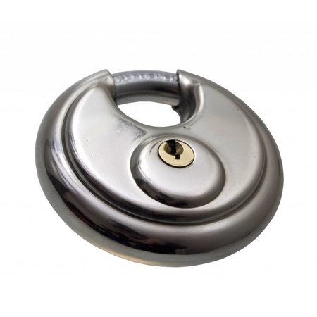 Stahlex Rundes Diskus-Vorhängeschloss 90mm (großes Modell)
