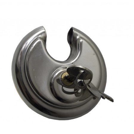 Stahlex Rundes Diskus-Vorhängeschloss 90mm (großes Modell)