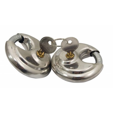 Lock-it Discus 70mm Edelstahl Gleichschließend Extra günstig