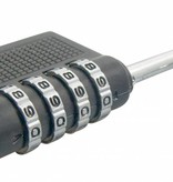 Stahlex Zahlenschloss - 80-40mm Schwarz
