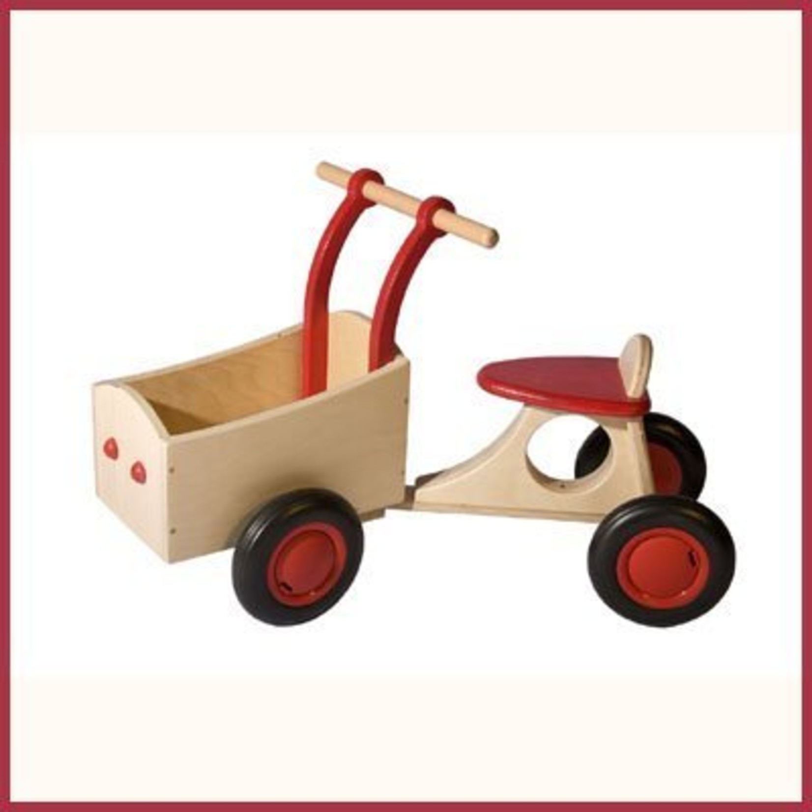 onderdelen Hoofd Yoghurt Van Dijk Toys Houten Bakfiets - Baboffel - De kinder- en speelgoedwinkel  voor bijzonder speelgoed