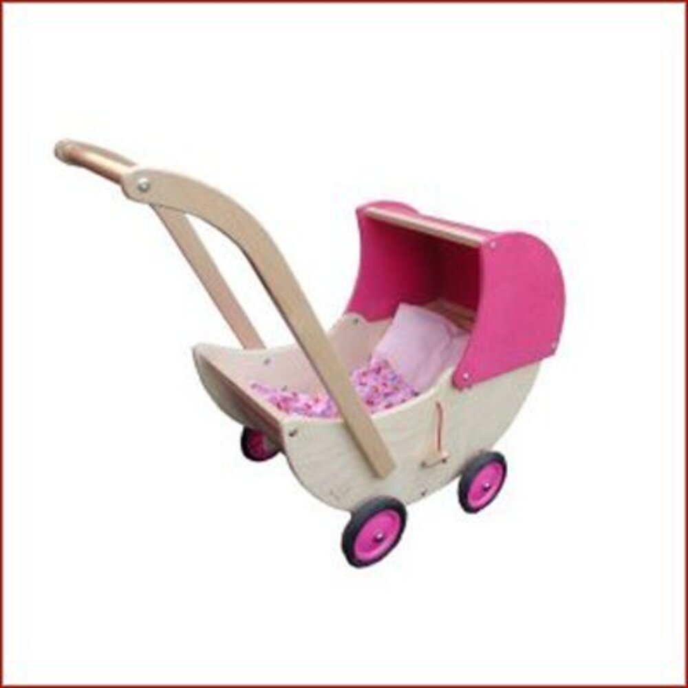 Van Dijk Toys Poppenwagen beweegbare kap Van Dijk Toys Poppenwagen beweegbare kap