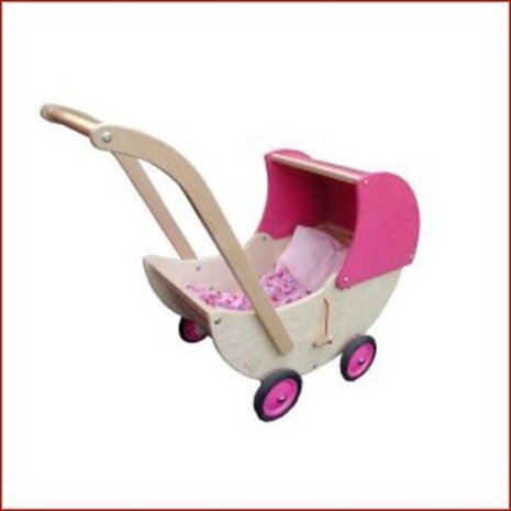 Van Dijk Toys Poppenwagen beweegbare kap Van Dijk Toys Poppenwagen beweegbare kap