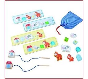 Haba Rijgspel Op de boerderij Haba Rijgspel Op de boerderij