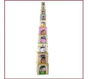 Haba Stapelblokken Op de Boerderij Haba Stapelblokken Op de Boerderij