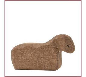 Ostheimer Lam liggend, bruin