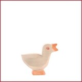 Ostheimer Ganzenkuiken, kop omhoog