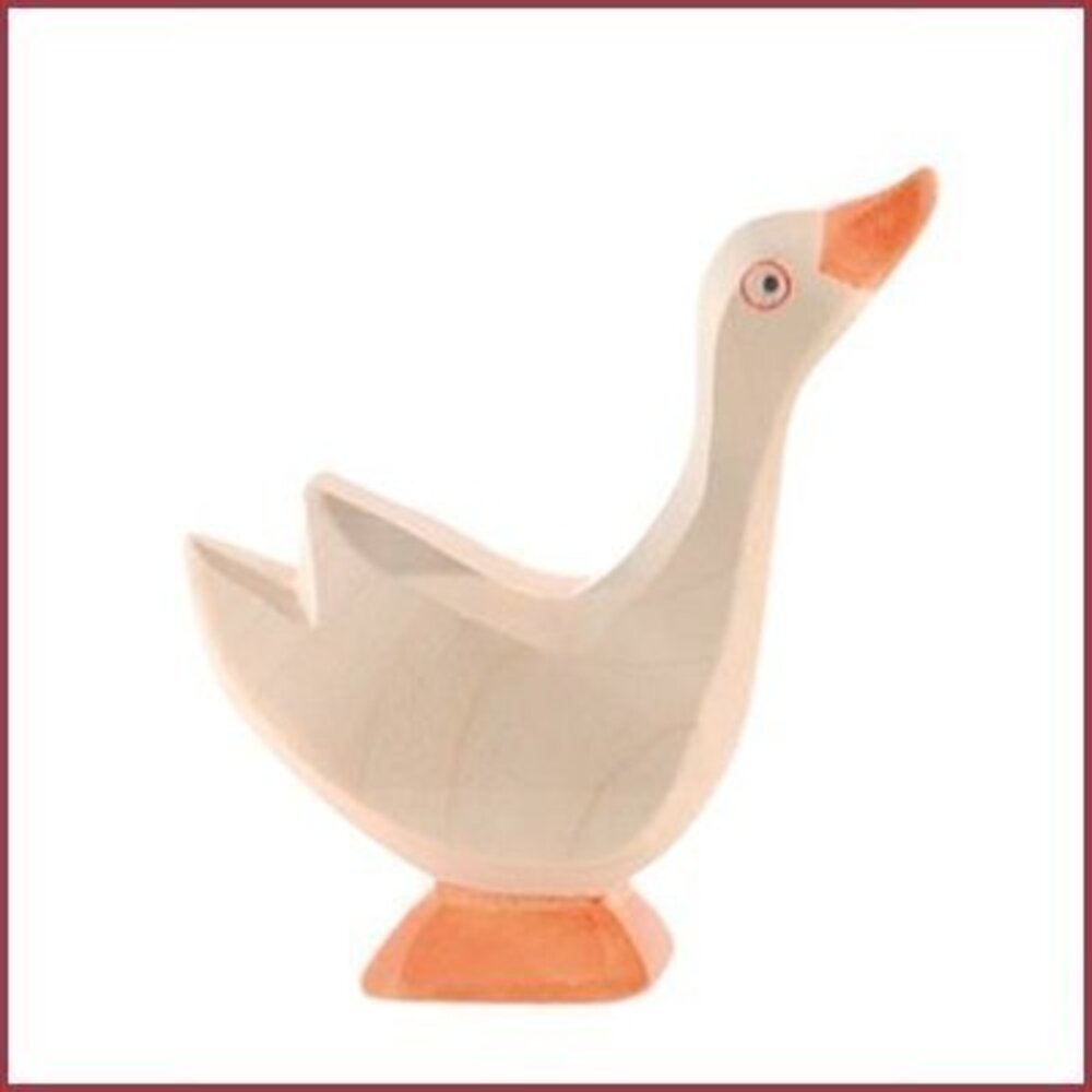 Ostheimer Gans kop omhoog