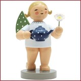 Wendt & Kühn Grunhainichense Engel met kan en bloem