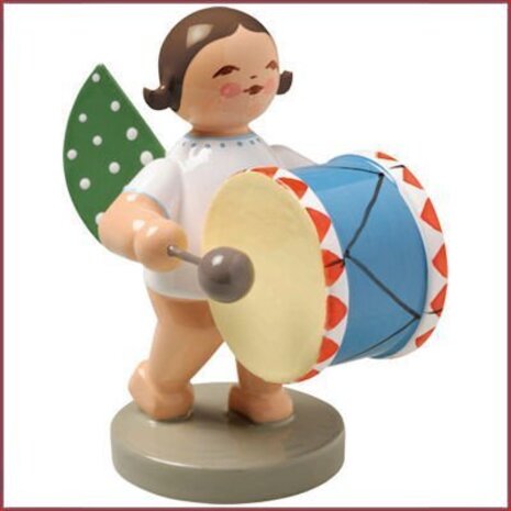 Wendt & Kühn Grunhainichense Engel met grote trom