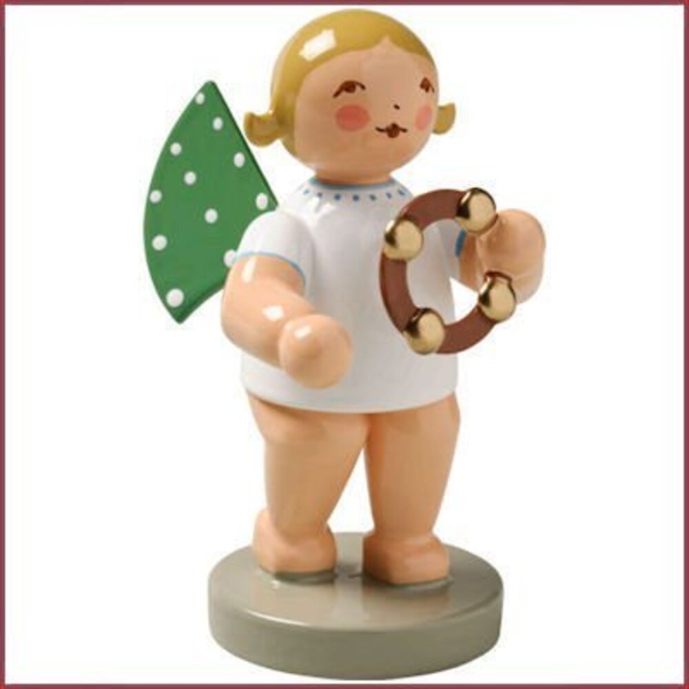 Wendt & Kühn Grunhainichense Engel met tamboerijn