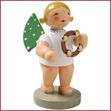 Wendt & Kühn Grunhainichense Engel met tamboerijn Wendt & Kühn Grunhainichense Engel met tamboerijn