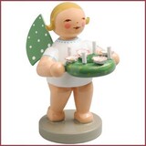 Wendt & Kühn Grunhainichense Engel met krans