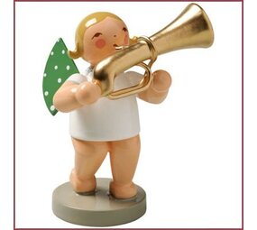 Wendt & Kühn Grunhainichense Engel met tuba Wendt & Kühn Grunhainichense Engel met tuba