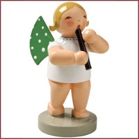 Wendt & Kühn Grunhainichense Engel met blokfluit