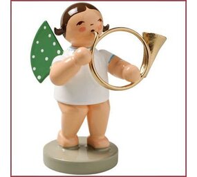 Wendt & Kühn Grunhainichense Engel met bashoorn Wendt & Kühn Grunhainichense Engel met bashoorn