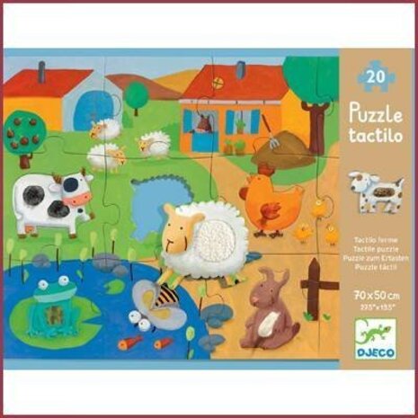 Djeco Vloerpuzzel Boerderij