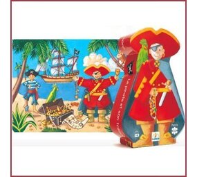 Djeco Silhouet Puzzel Piraat