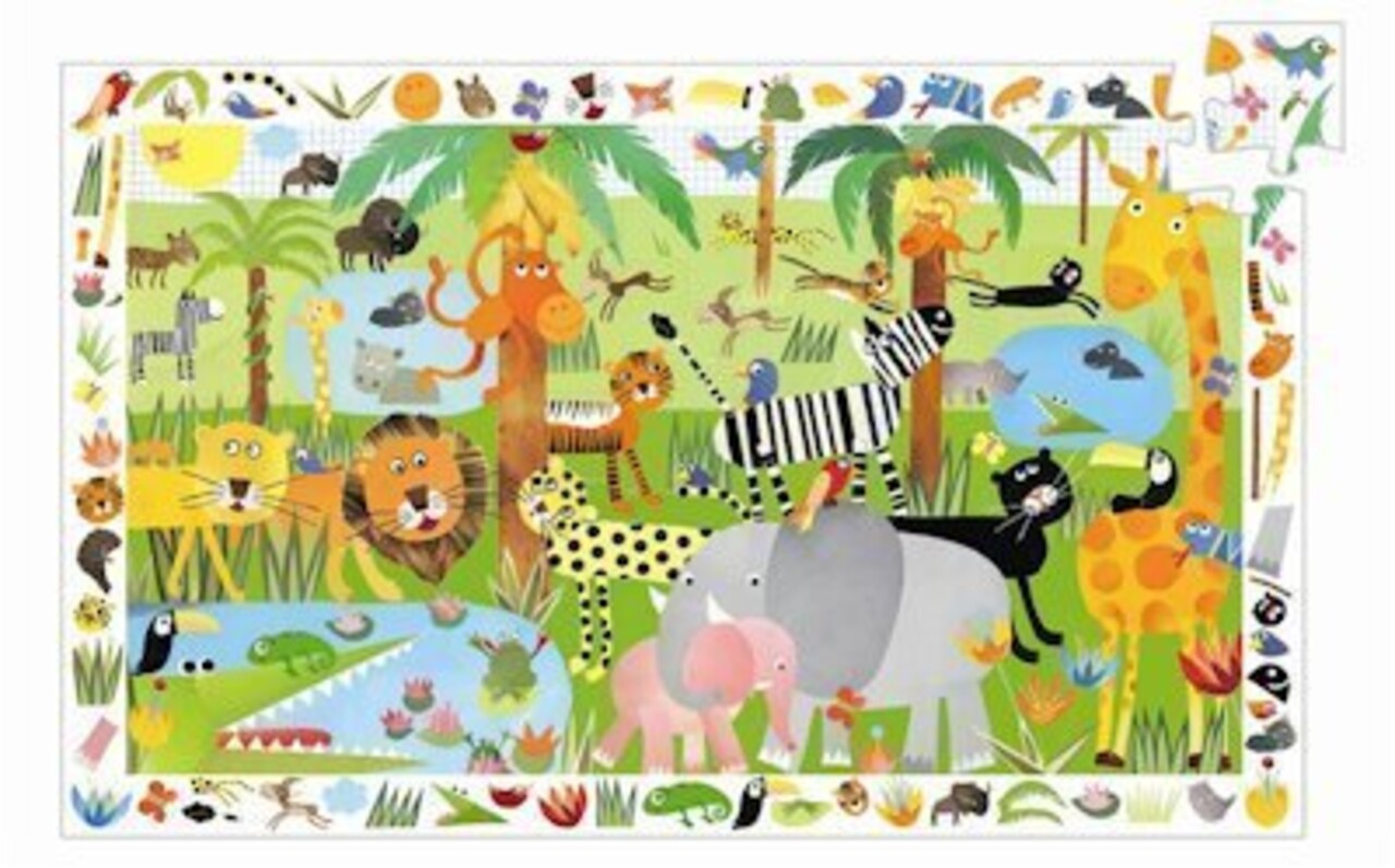 Djeco Observatie puzzel de Jungle