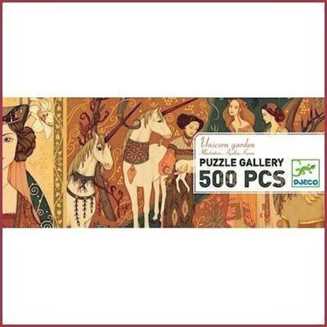 Djeco Gallerie Puzzel Unicorn Garden Djeco Gallerie Puzzel Unicorn Garden