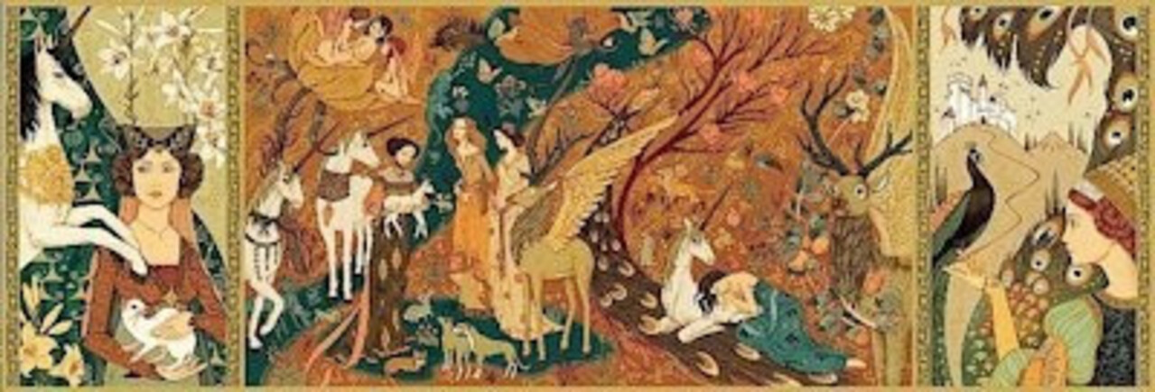 Djeco Gallerie Puzzel Unicorn Garden Djeco Gallerie Puzzel Unicorn Garden