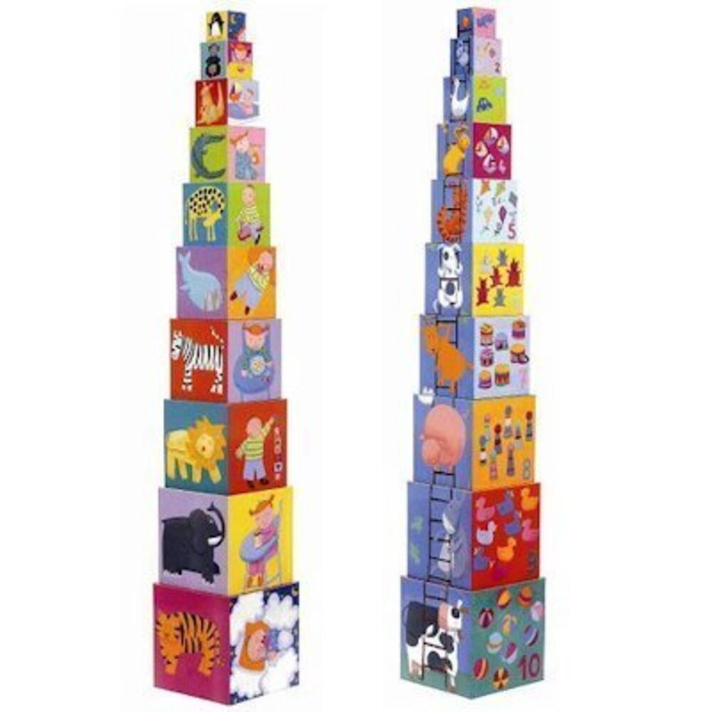 Djeco Grappige stapelblokken