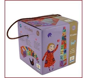 Djeco Stapelblokken Natuur en Dieren