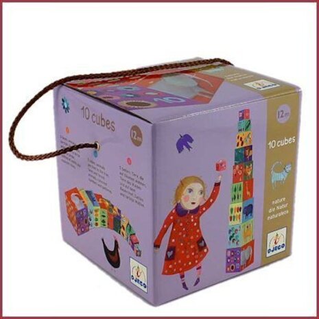 Djeco Stapelblokken Natuur en Dieren