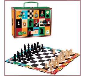 Djeco Nomand Game - Schaken en Dammen Djeco Nomand Game - Schaken en Dammen