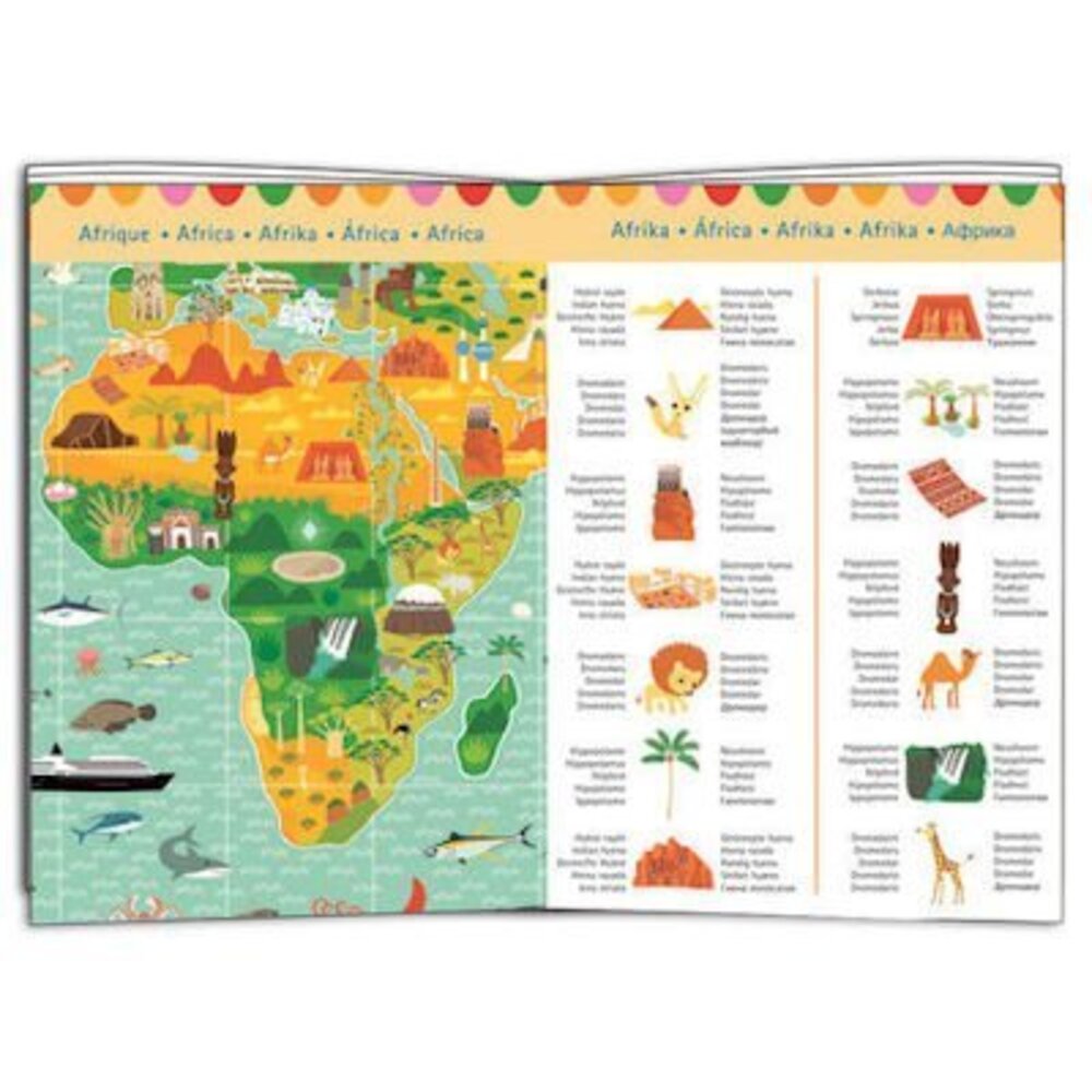 Djeco Observatie puzzel Reis rond de Wereld 200 st