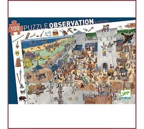 Djeco Observatie puzzel Kasteel 100 st