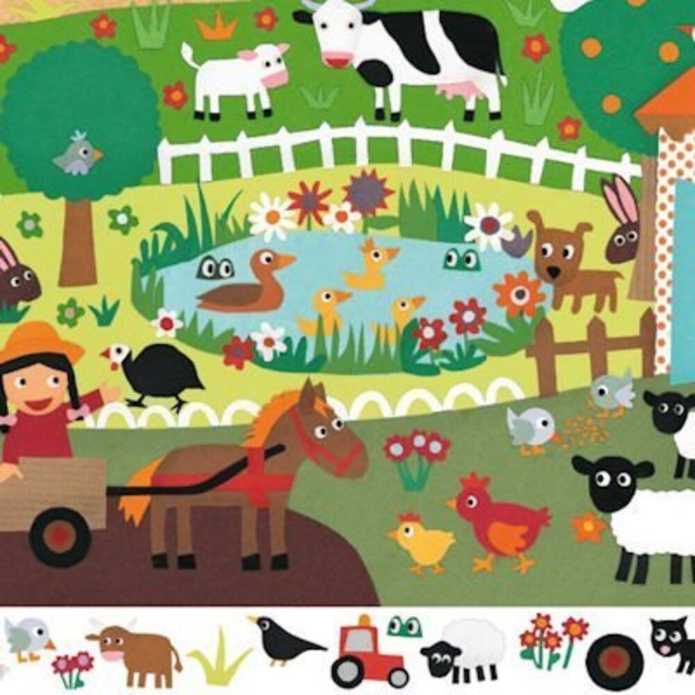 Djeco Observatie puzzel Boerderij 35 st Djeco Observatie puzzel Boerderij 35 st