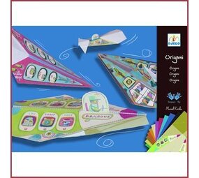 Djeco Knutselset Origami Vliegtuigen