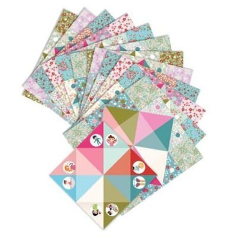 Djeco Knutselset Origami Peper en Zoutvaatje Djeco Knutselset Origami Peper en Zoutvaatje