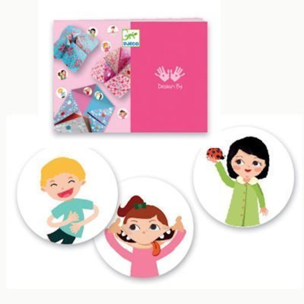 Djeco Knutselset Origami Peper en Zoutvaatje Djeco Knutselset Origami Peper en Zoutvaatje