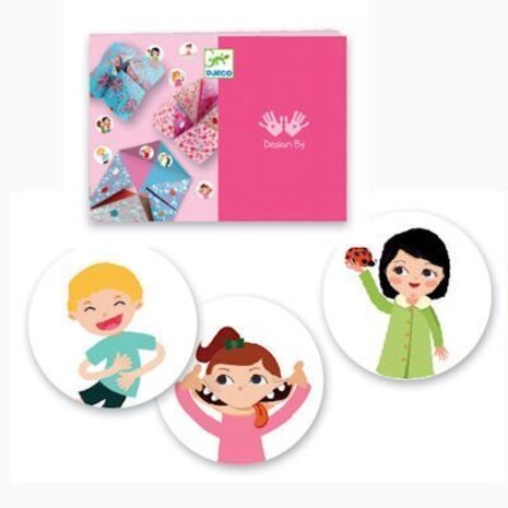 Djeco Knutselset Origami Peper en Zoutvaatje Djeco Knutselset Origami Peper en Zoutvaatje