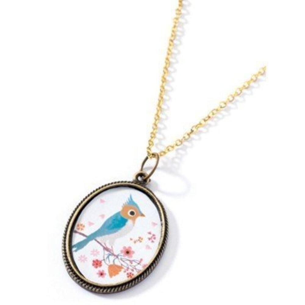 Djeco Knutselset Sieraden kralen en bloemen Djeco Knutselset Sieraden kralen en bloemen