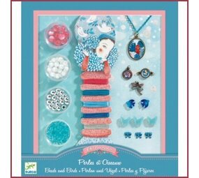 Djeco Knutselset Sieraden kralen en vogels Djeco Knutselset Sieraden kralen en vogels