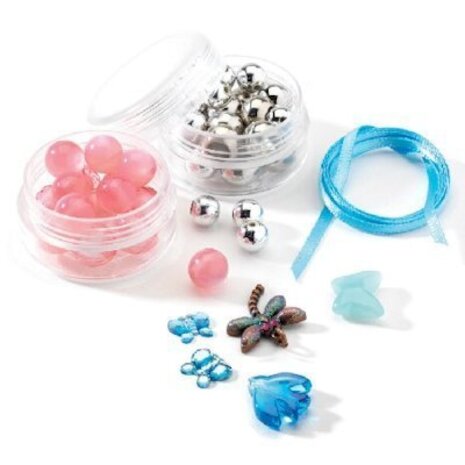 Djeco Knutselset Sieraden kralen en vogels Djeco Knutselset Sieraden kralen en vogels