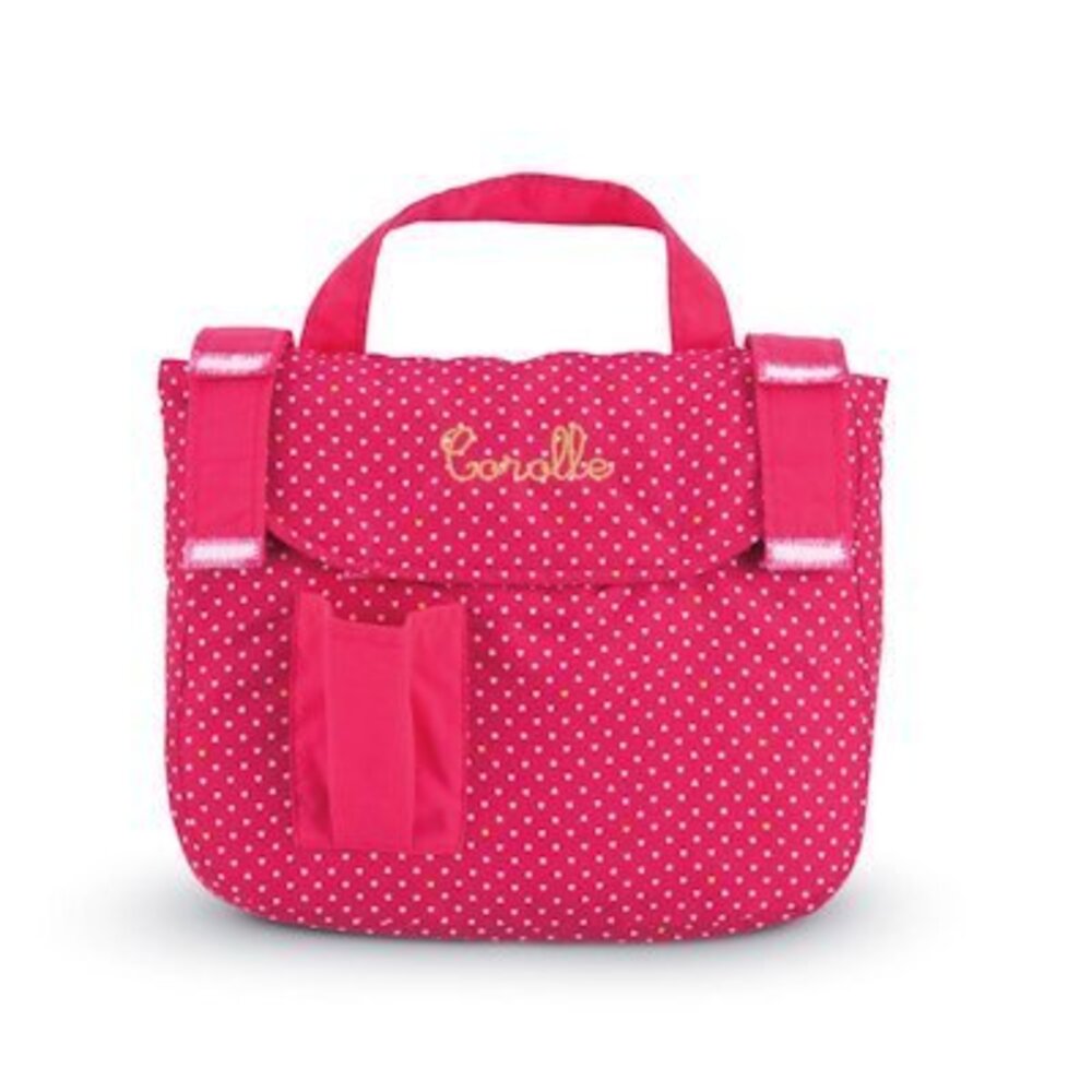 Corolle 2-in-1 buggy-verzorgingstas Cerise