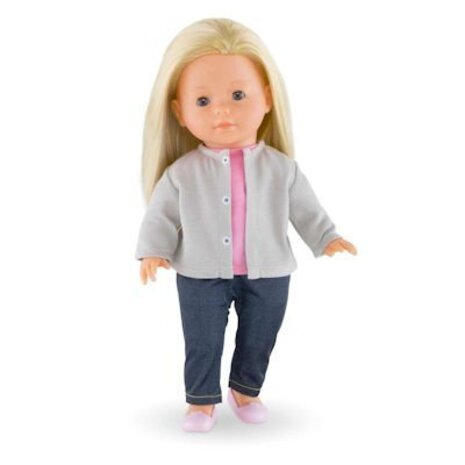 Corolle Lichtgrijs vestje voor Ma Corolle poppen (36 cm) Corolle Lichtgrijs vestje voor Ma Corolle poppen (36 cm)