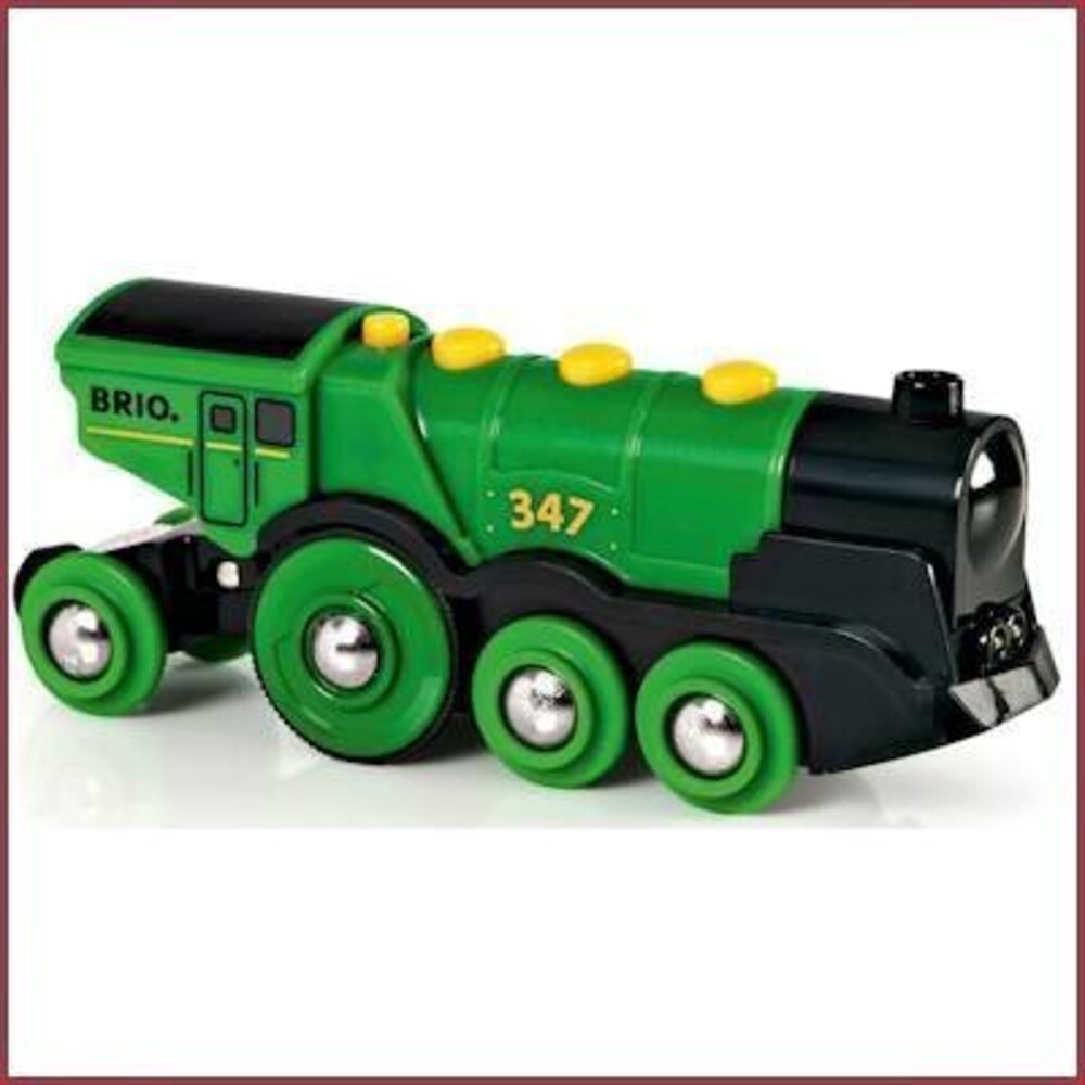 Brio Grote groene Batterij locomotief