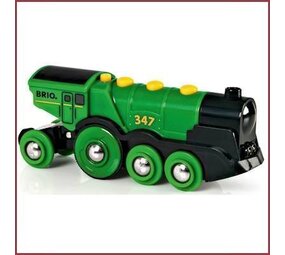 Brio Grote groene Batterij locomotief