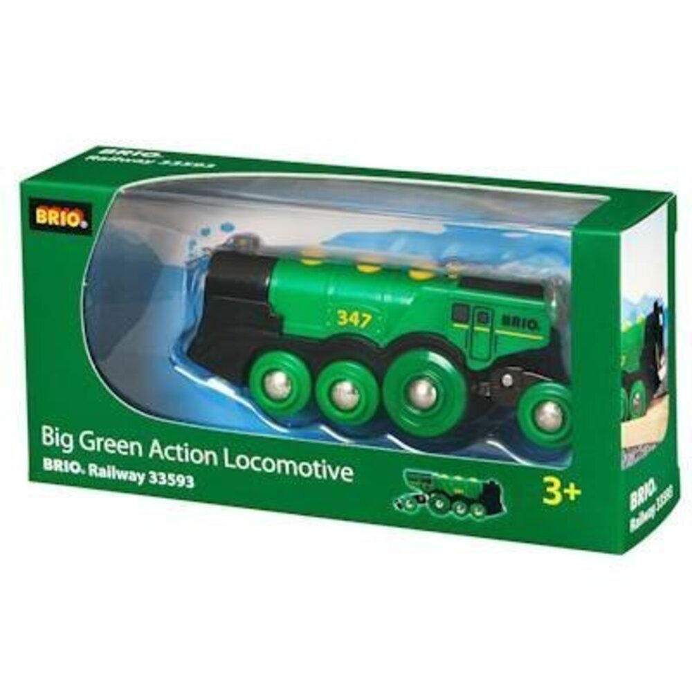 Brio Grote groene Batterij locomotief