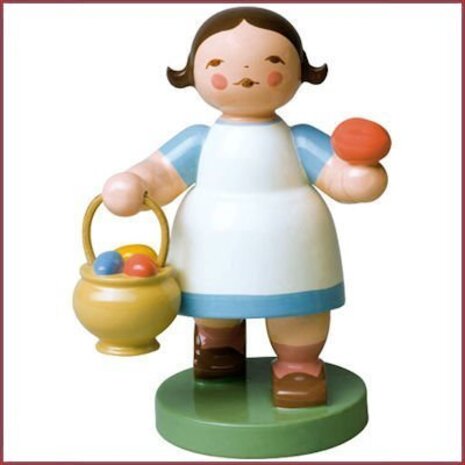 Wendt & Kühn Meisje met paaseierenmandje Wendt & Kühn Meisje met paaseierenmandje