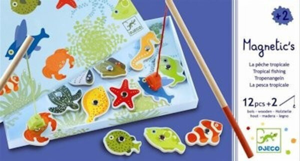 Djeco Hengelspel Tropische Vissen