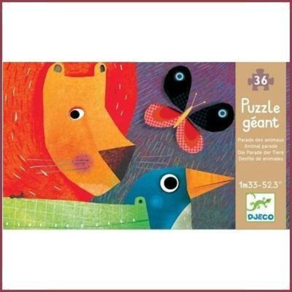 Djeco Vloerpuzzel Dierenoptocht Djeco Vloerpuzzel Dierenoptocht