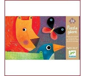 Djeco Vloerpuzzel Dierenoptocht Djeco Vloerpuzzel Dierenoptocht
