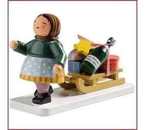 Wendt & Kühn Meisje met slee Wendt & Kühn Meisje met slee